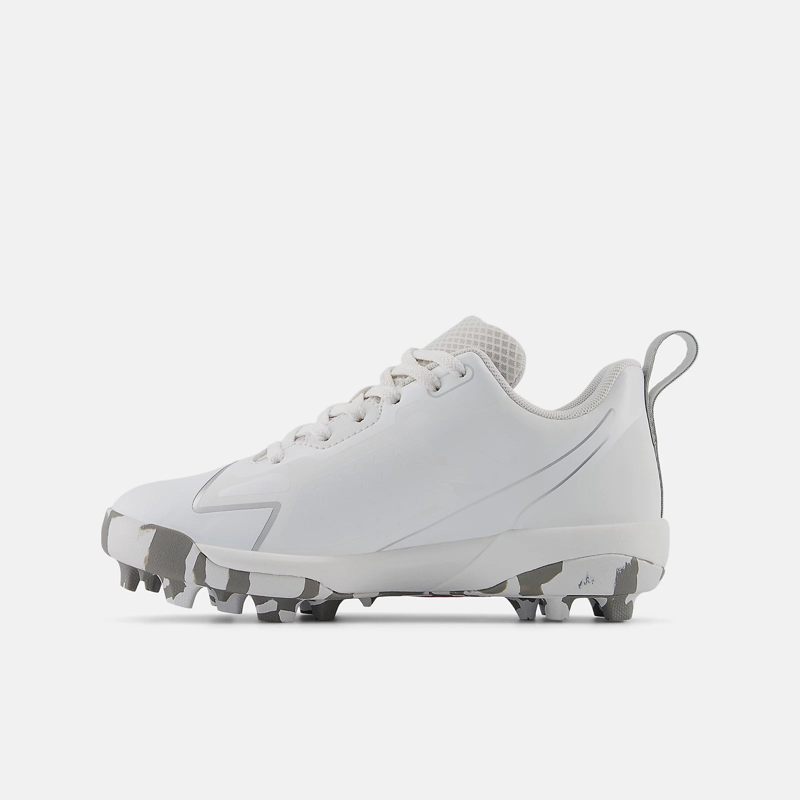 White With Silver Metallic