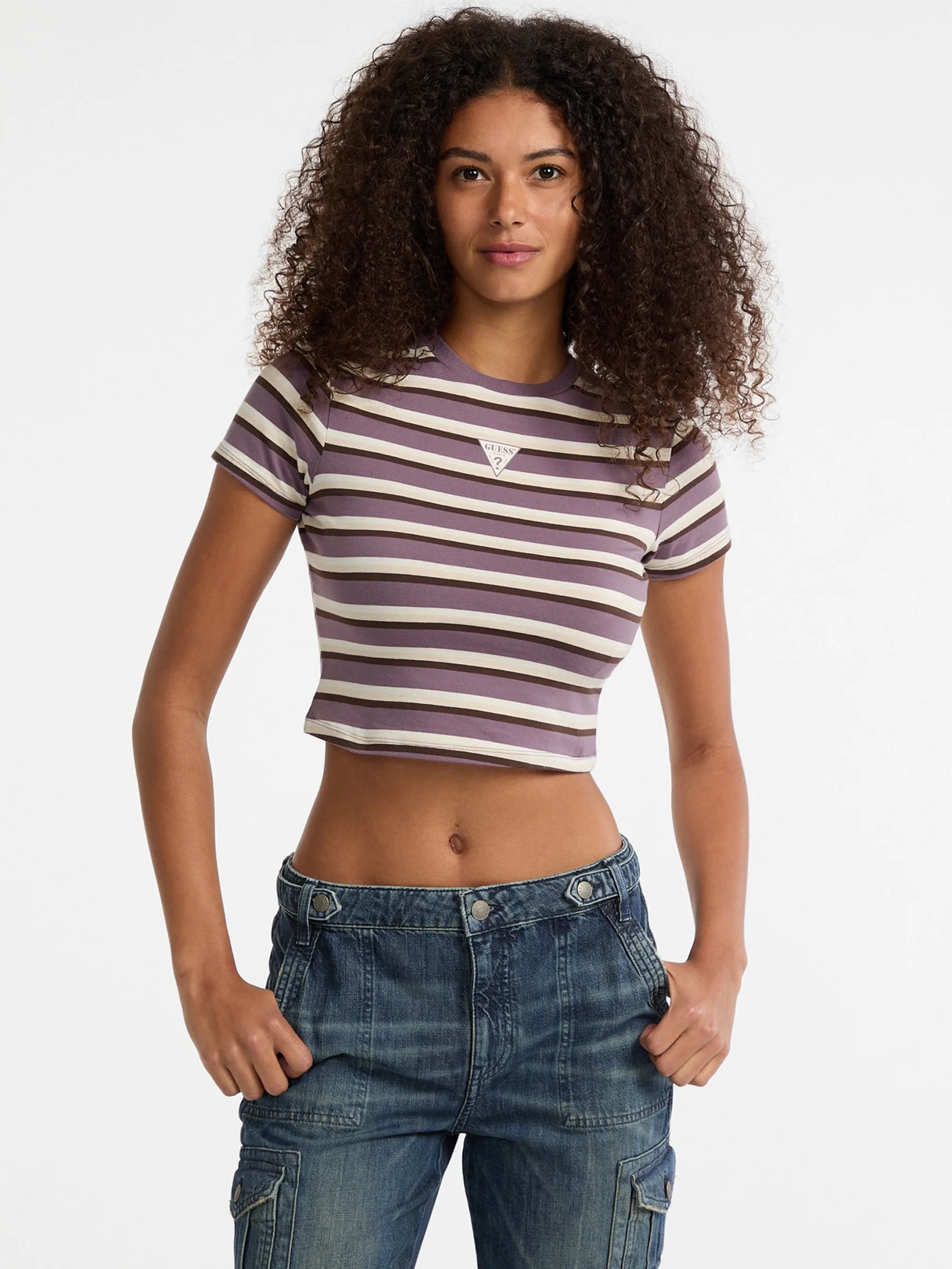 Grey Amethyst Ground Stri
