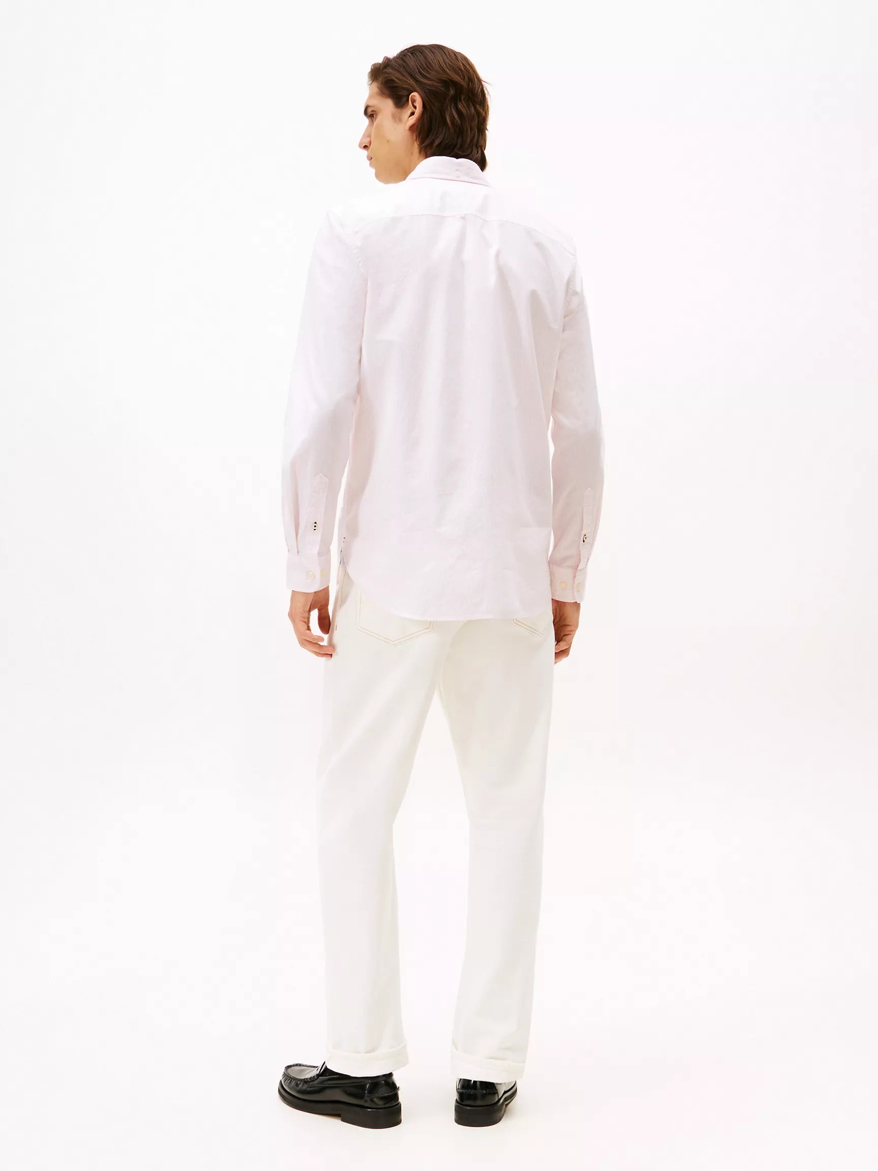 Precious Pink/Optic White Stripe