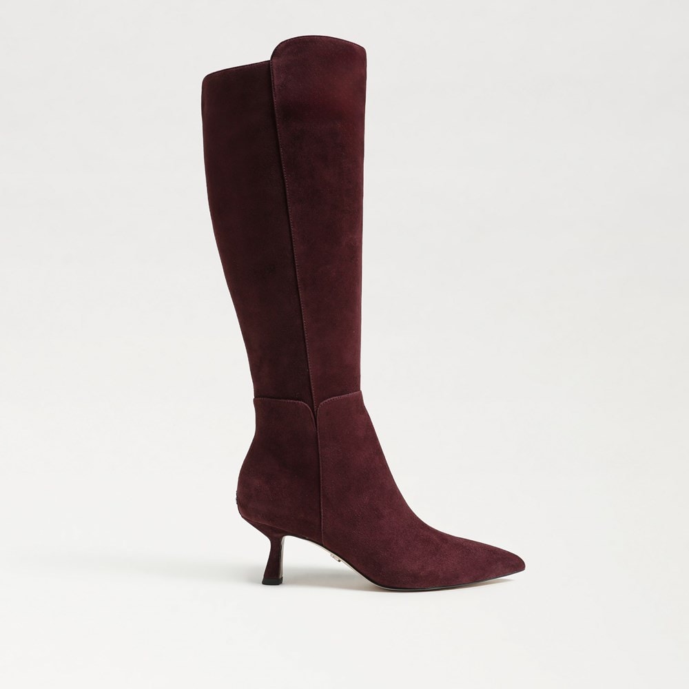 Parisian Plum Suede