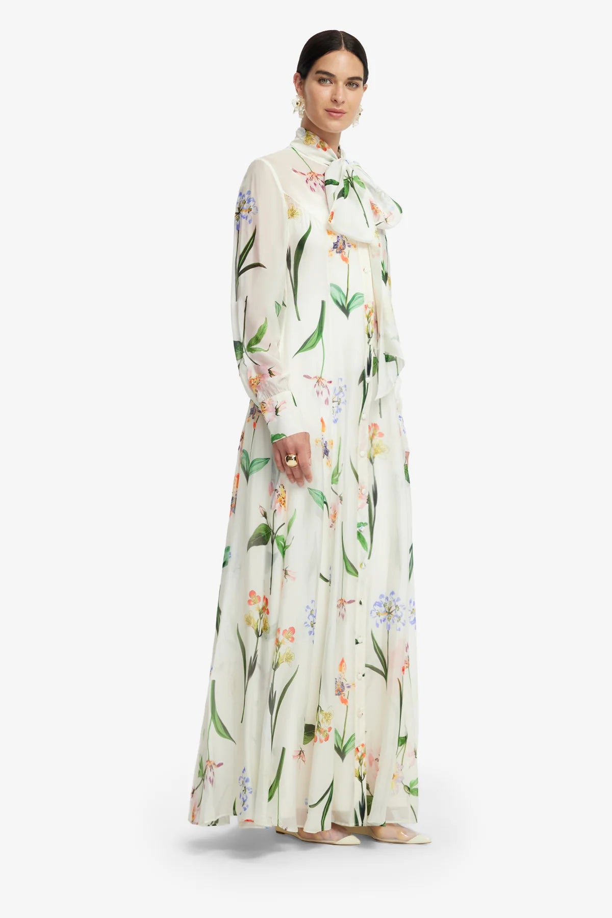 Botanical Print in Snow