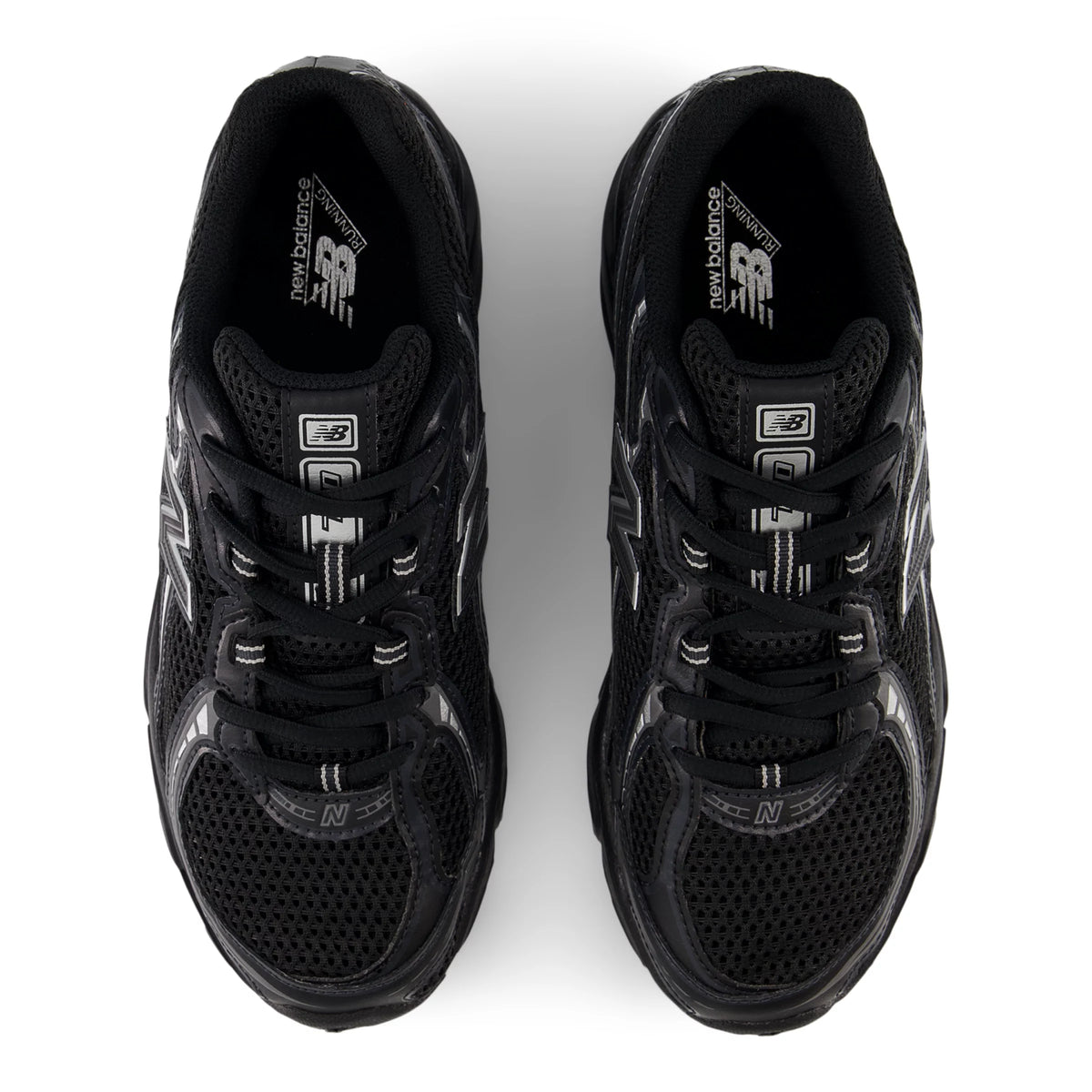 Black With Silver Metallic