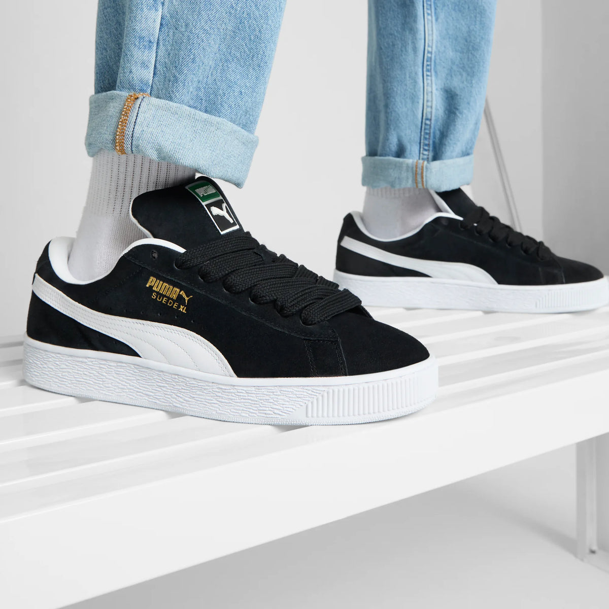 PUMA Black-PUMA White