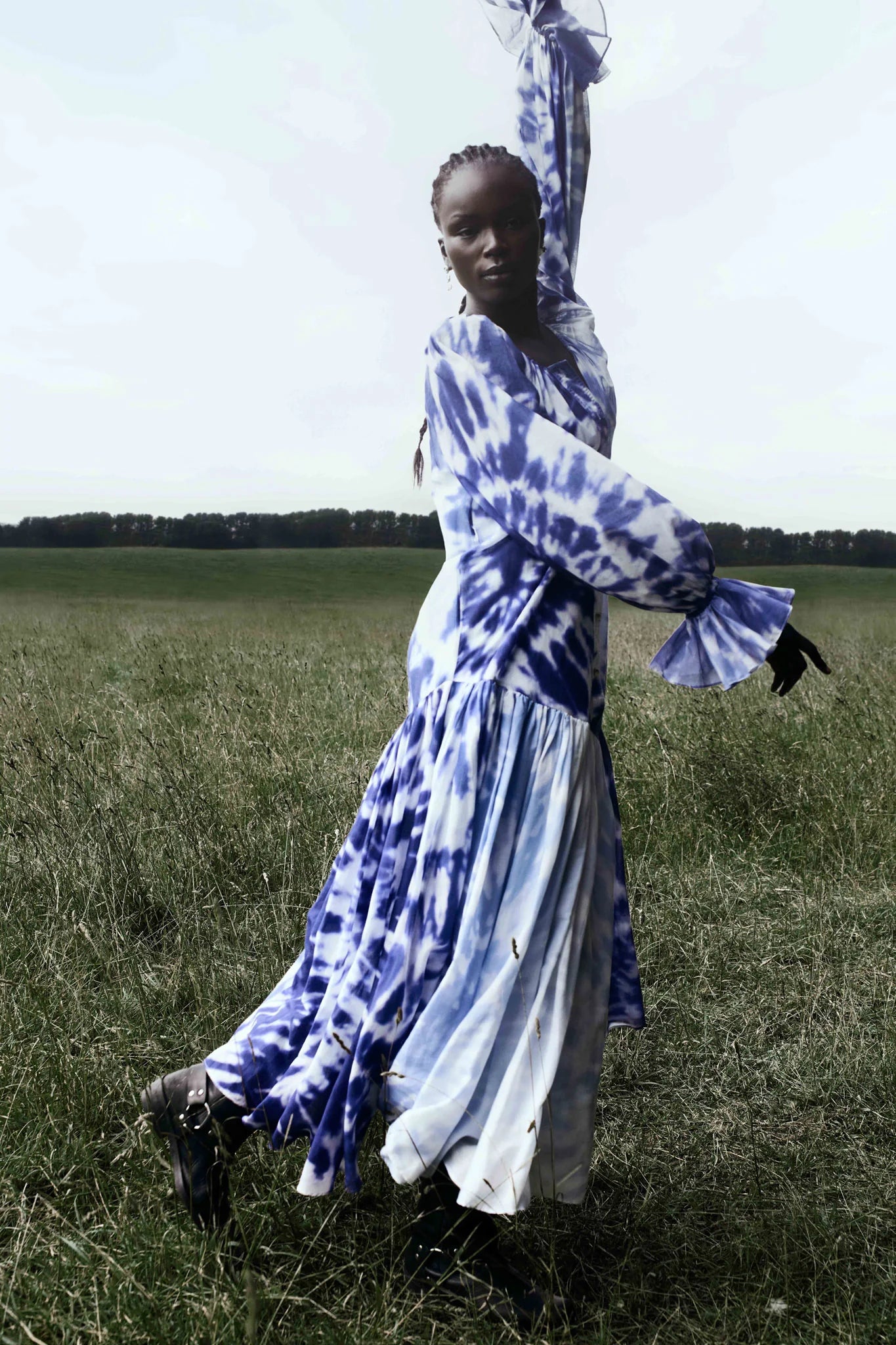 BLUE SHIBORI