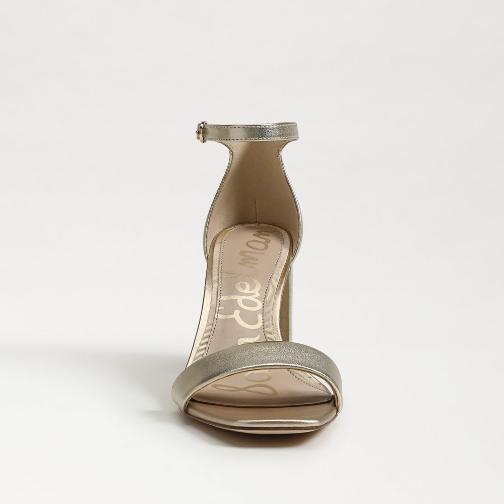 Gold Metallic Leather