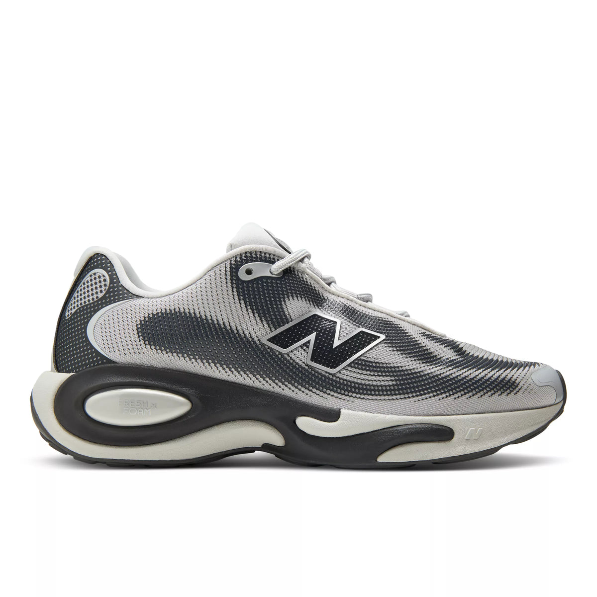 Grey Matter With Black Cement And Silver Metallic