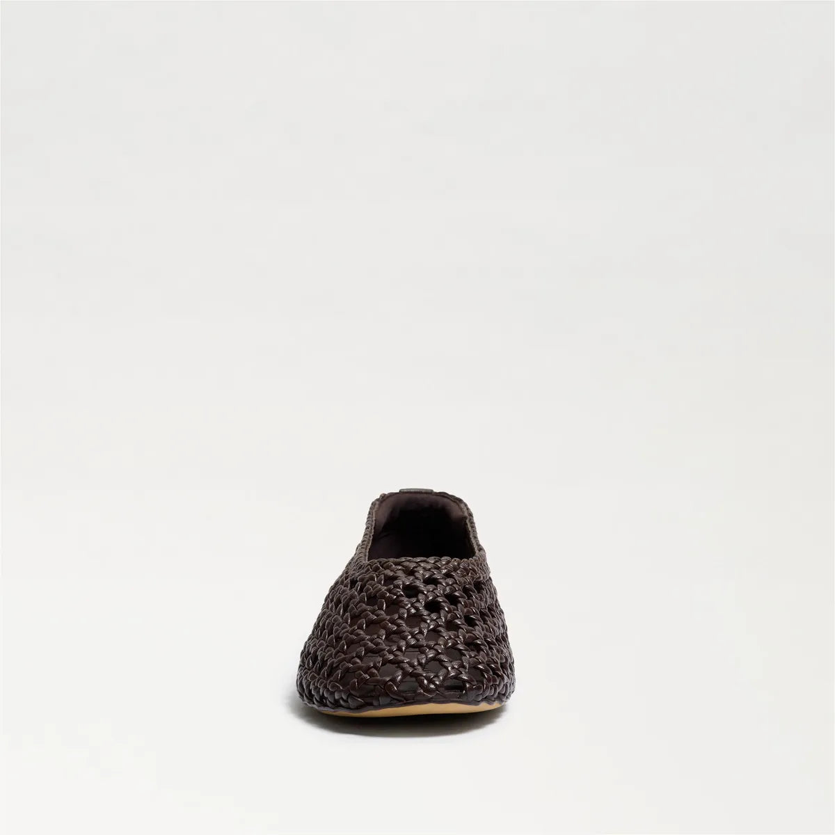 Dark Brown Woven Leather