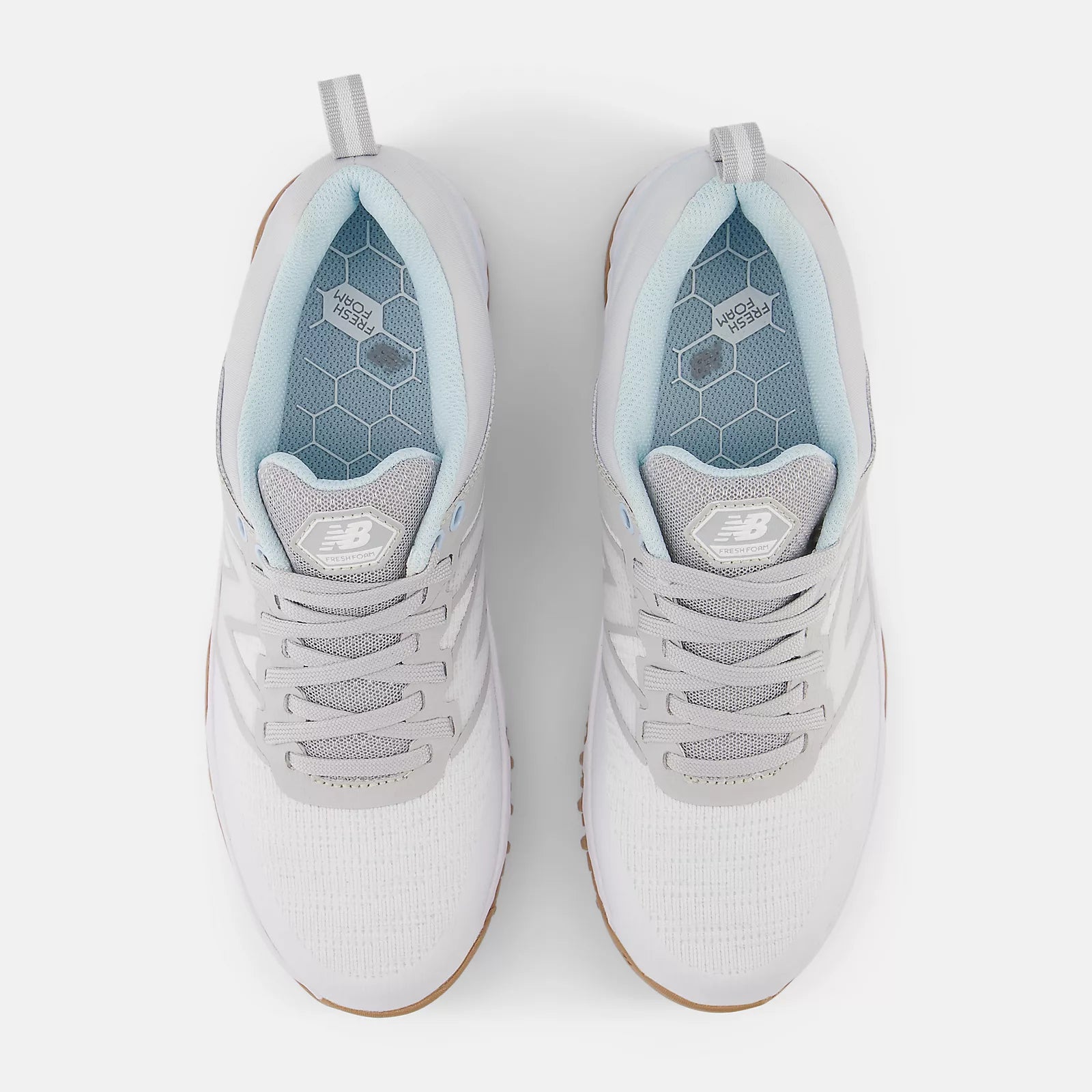 White With Grey
