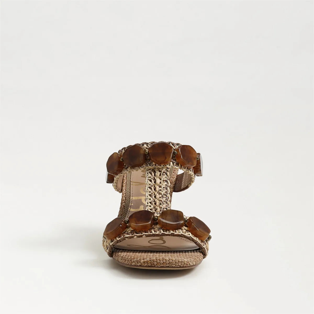 Twany Tan Multi Faux Raffia