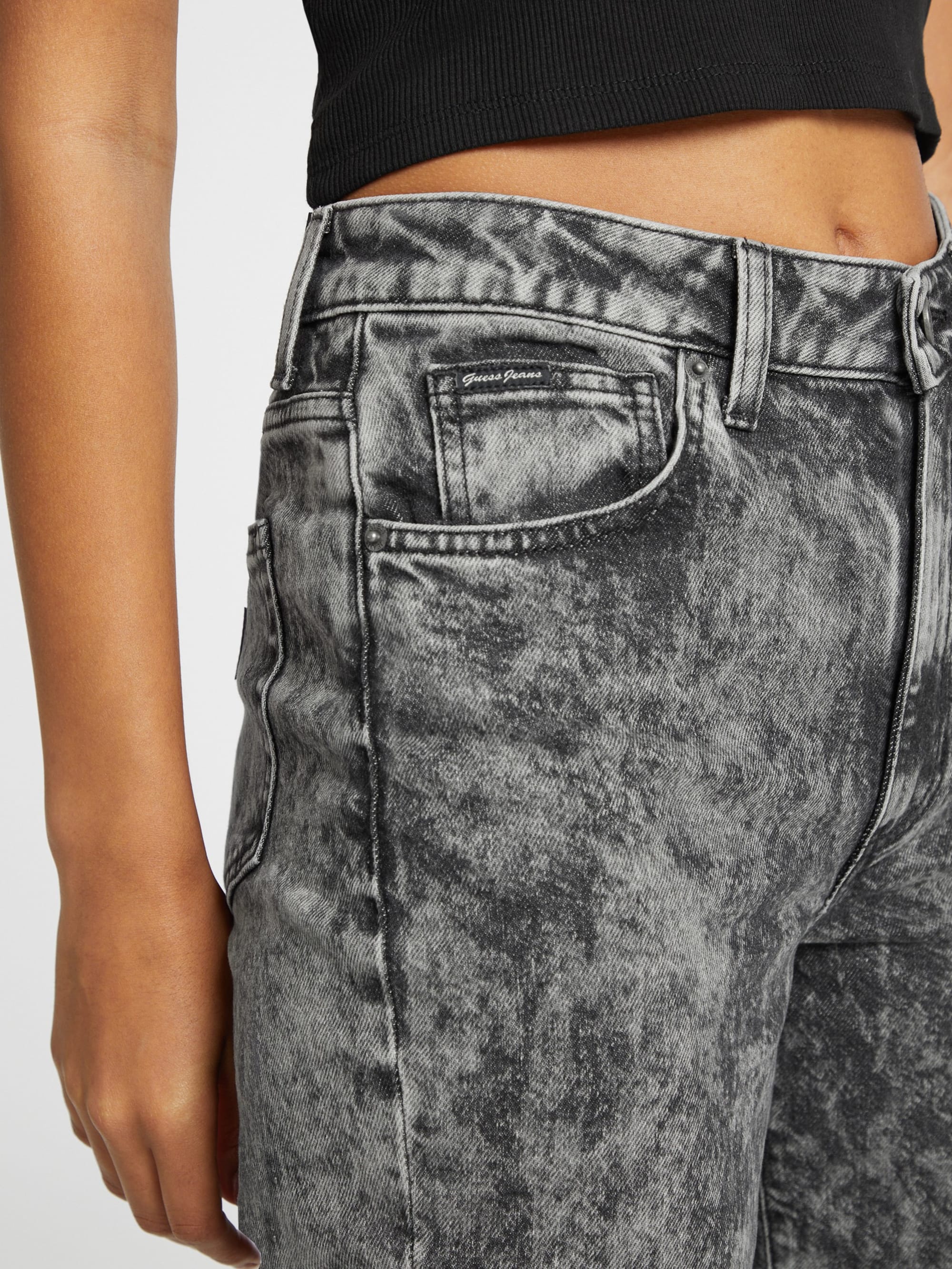 Gj Black Acid Wash