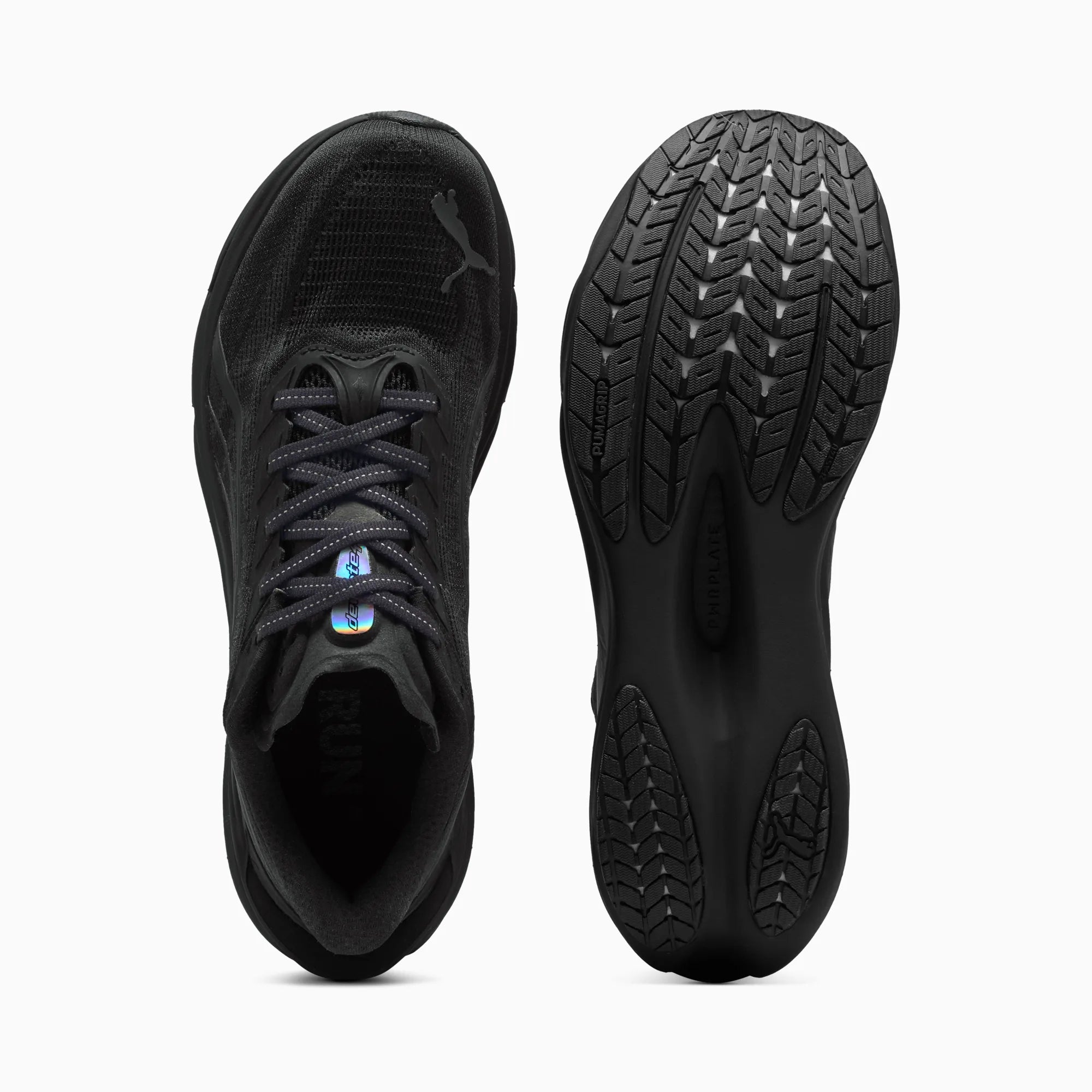 PUMA Black-Flat Dark Gray