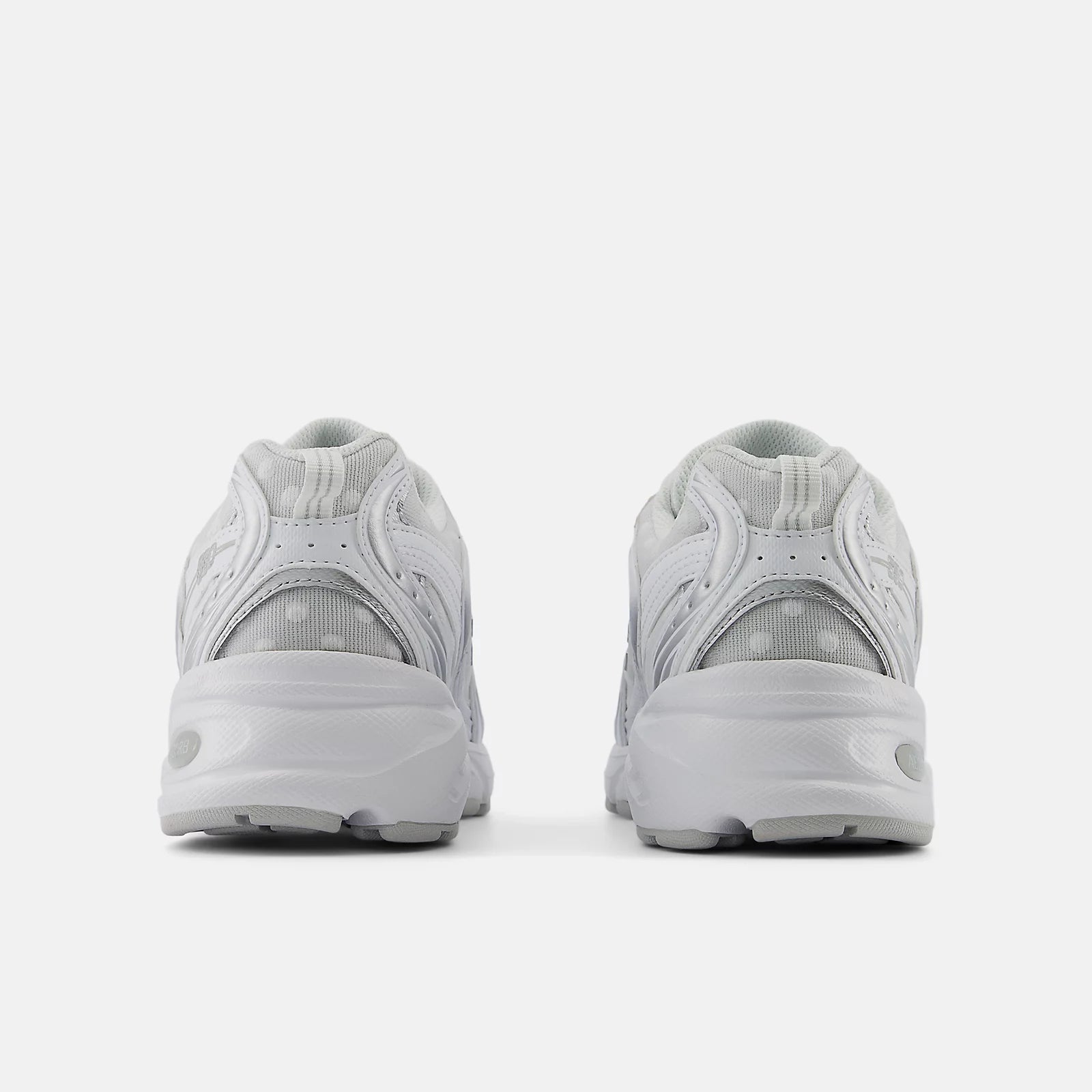 White With Silver Metalic