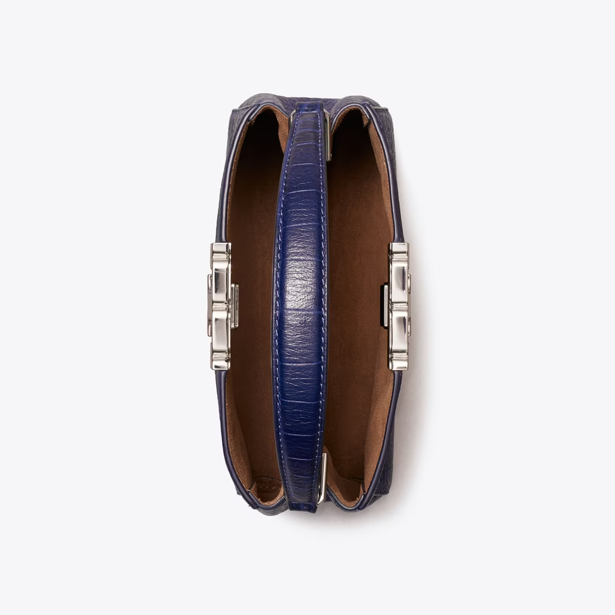 MINI ELEANOR SOFT CROC-EMBOSSED SATCHEL