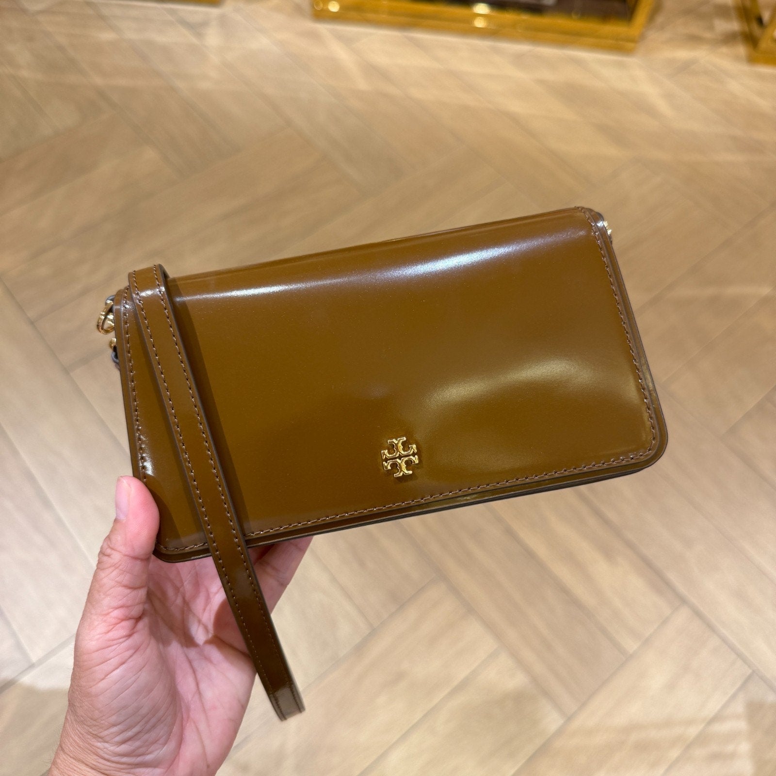 Emerson Mini Crossbody Patent Smooth Leather