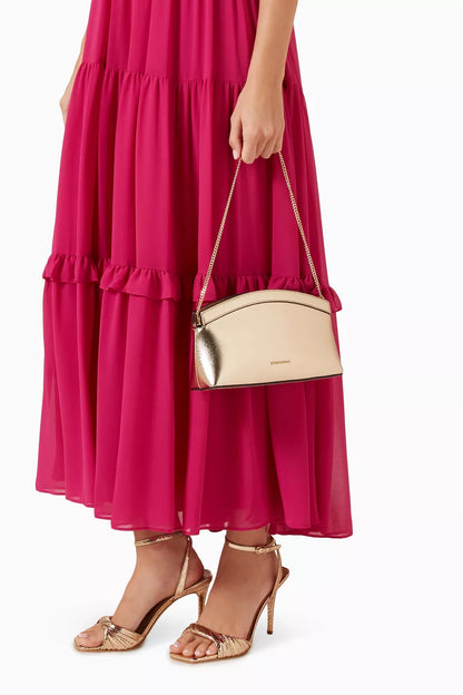 Athena Small Done Chain Clutch Crossbody Bag