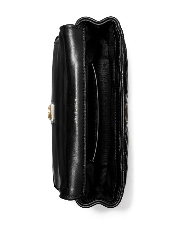 mini Kira diamond-quilted flap bag