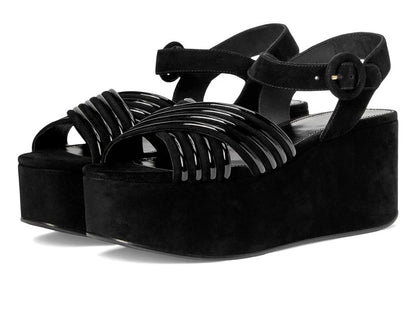 BOMBE CROSS-STRAP PLATFORM SANDAL