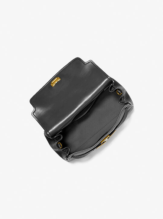 Hamilton Extra-Small Textured Leather Soft Crossbody Bag