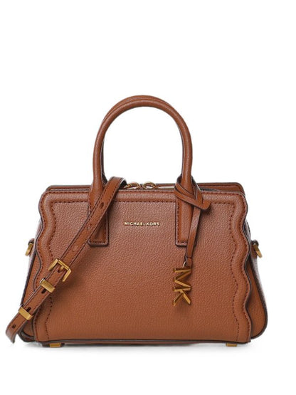 Laila xs scalloped-edge handbag