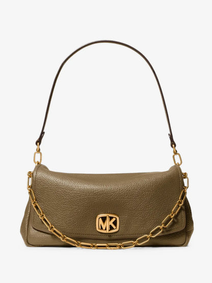 Michael Kors Bryant Large Textured Leather Convertible Shoulder Bag