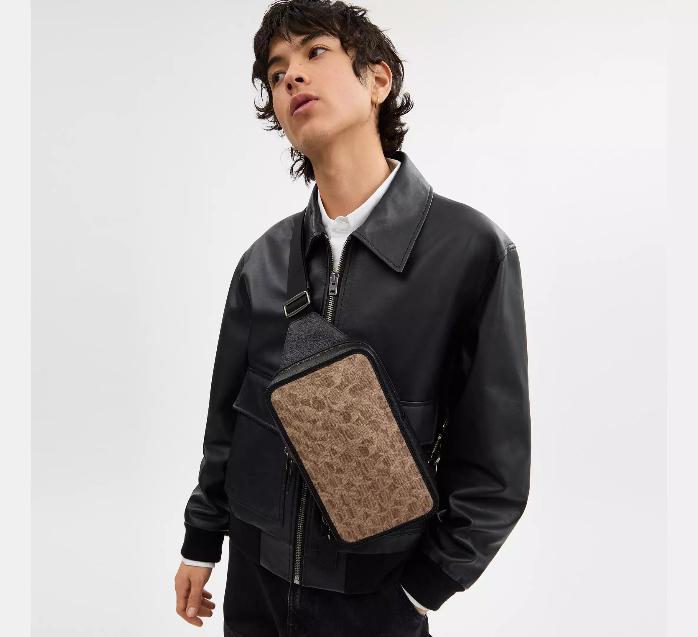 Gunmetal/Tan/Black