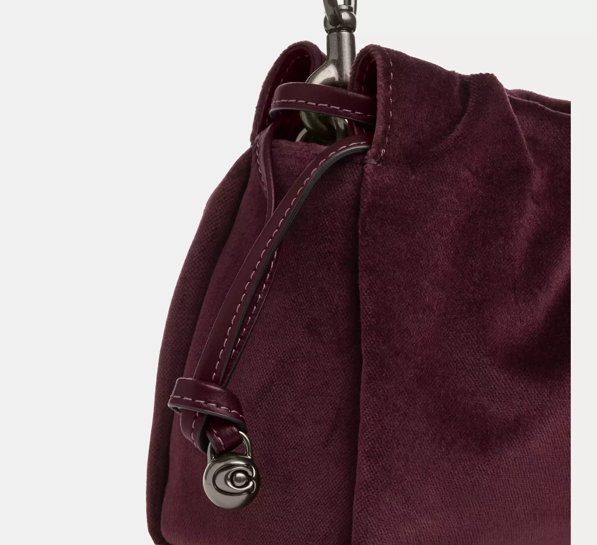 Gunmetal/Burgundy