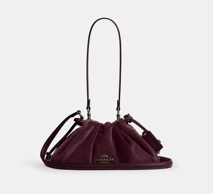 Gunmetal/Burgundy