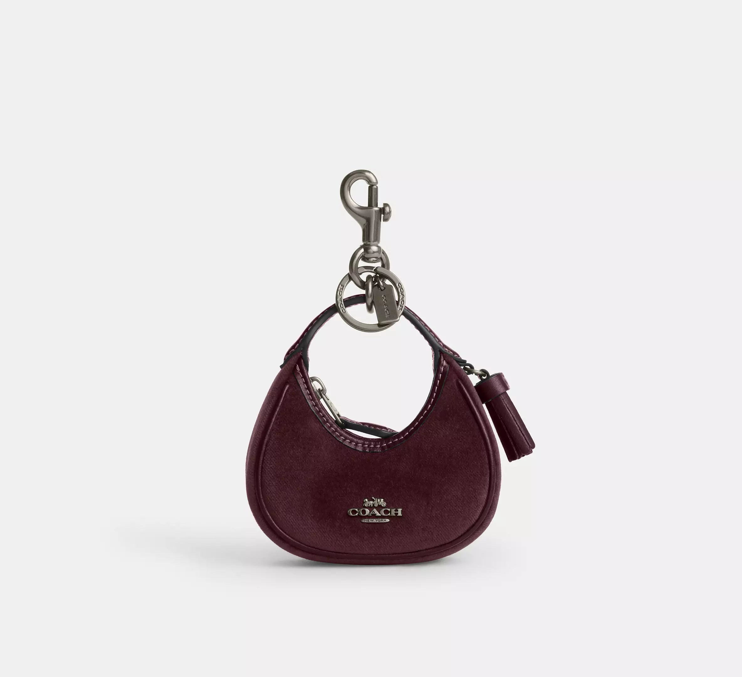 Gunmetal/Burgundy