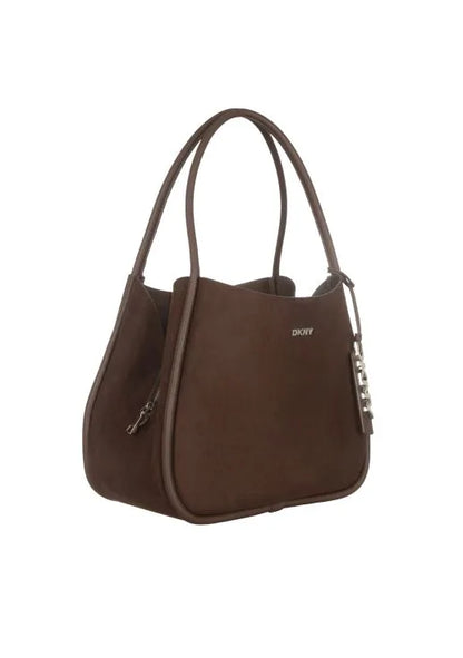 DKNY Womens Capri Large Hobo Bag - Suede