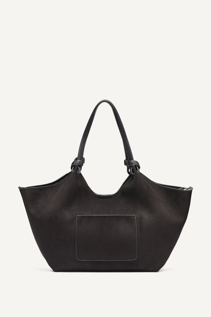 DKNY Paula Medium Striped Commuter Tote