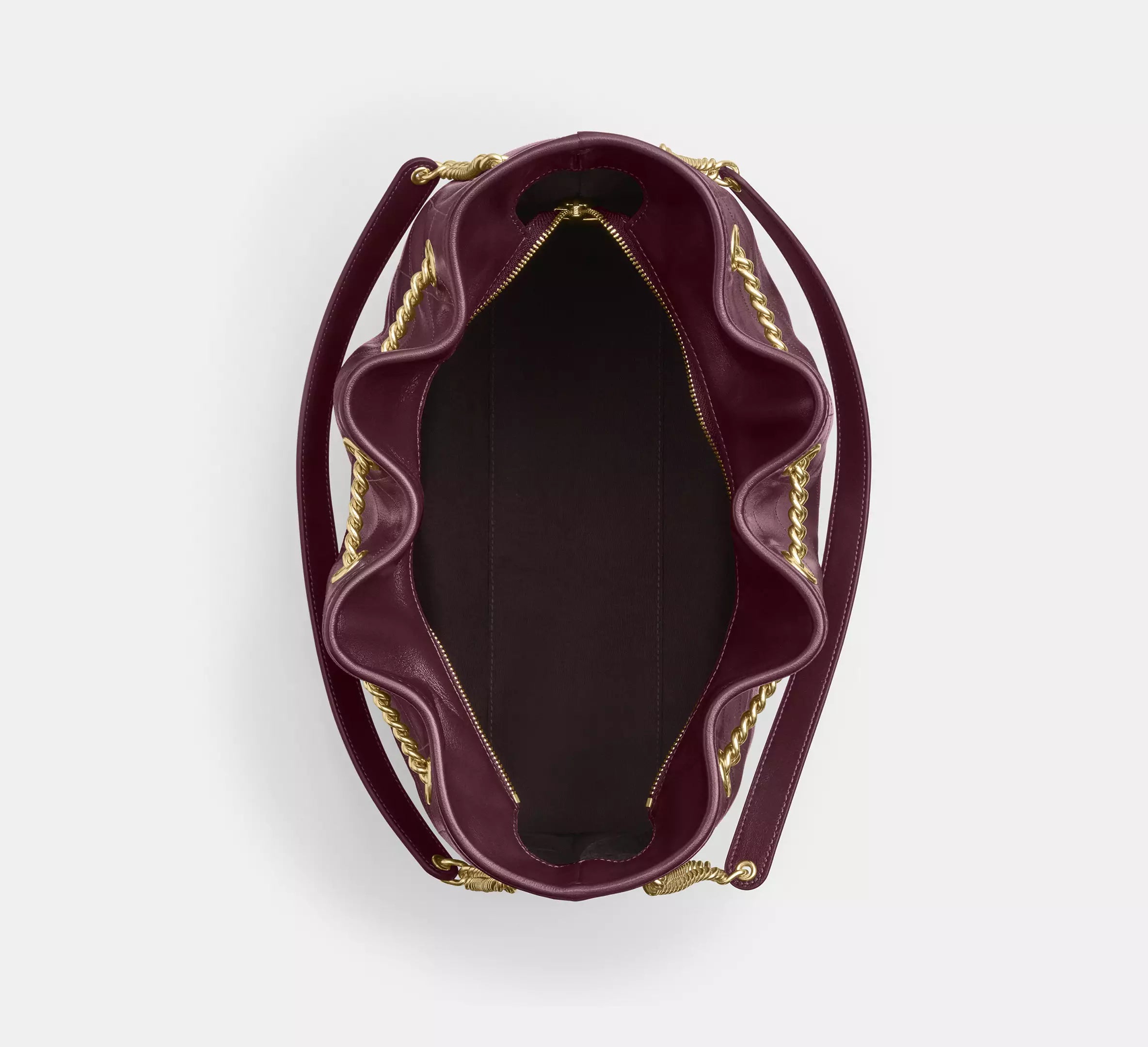 Gold/Dark Wine