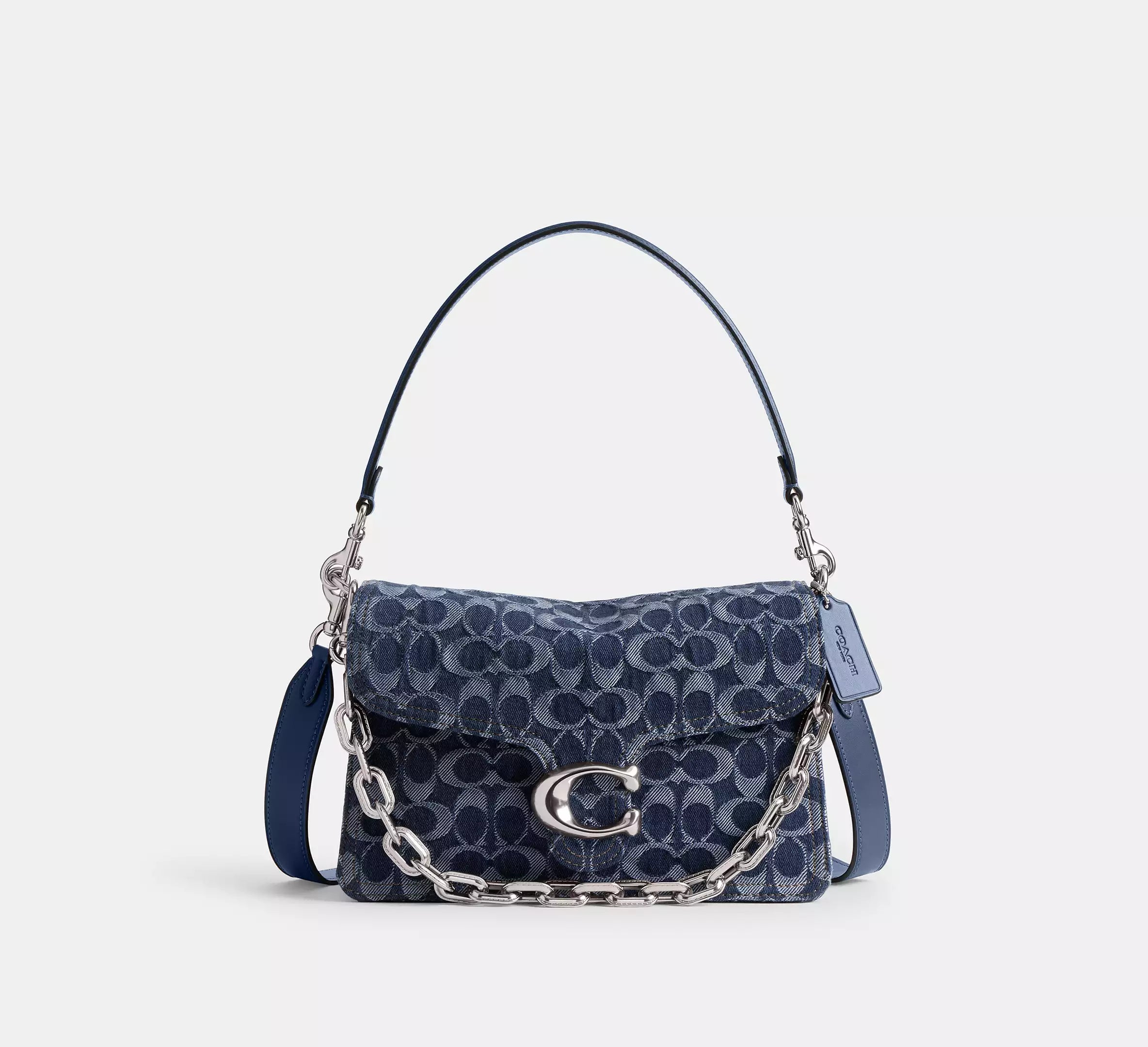 Silver/Deep Blue Multi