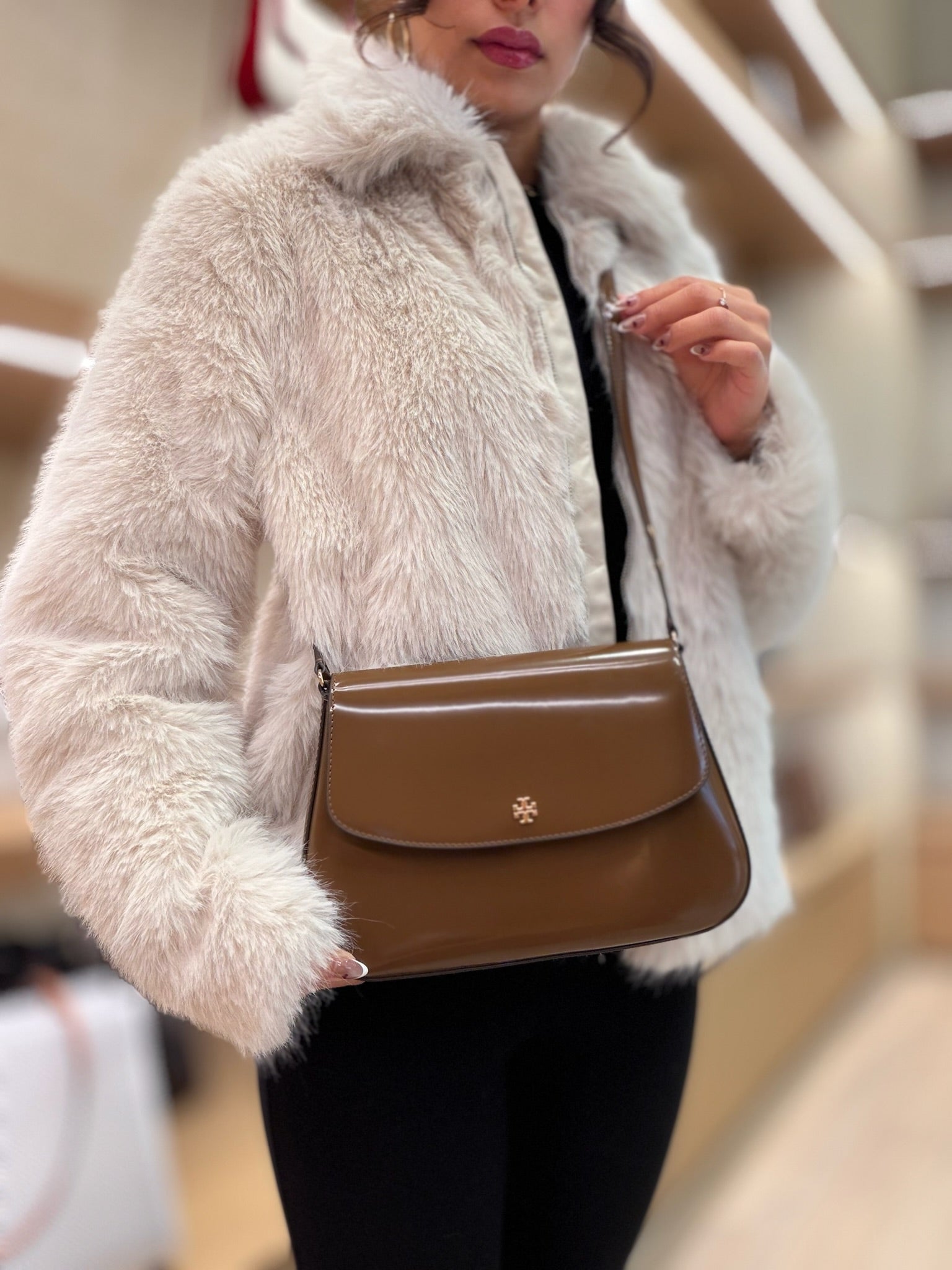 Emerson Smooth Convertible Shoulder Bag