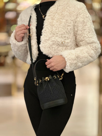Mini T Monogram Bucket Bag