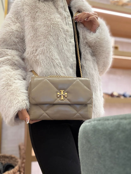 Tory Burch Kira diamond quilt small convertible shoulder bag