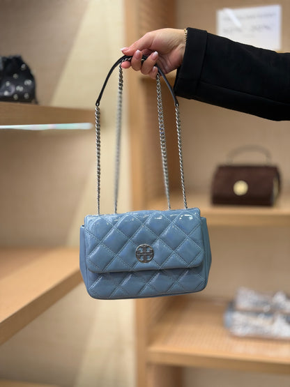 WILLA SHINE SMALL SHOULDER BAG