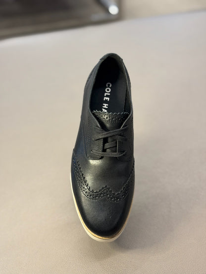 Women's Grand City Platform Oxfords Black