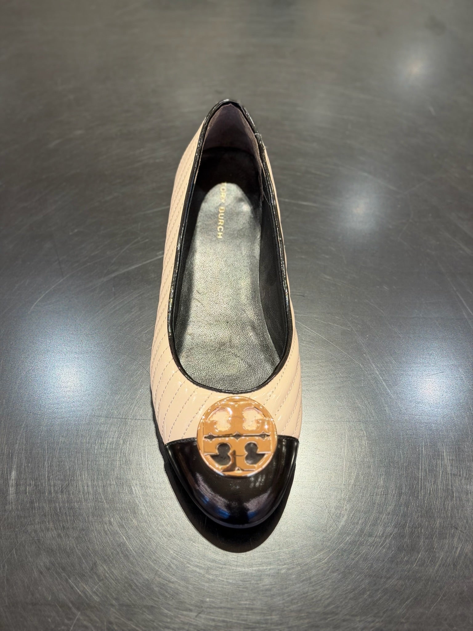 Minnie Travel Ballet Flats Light Cream