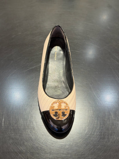 Minnie Travel Ballet Flats Light Cream