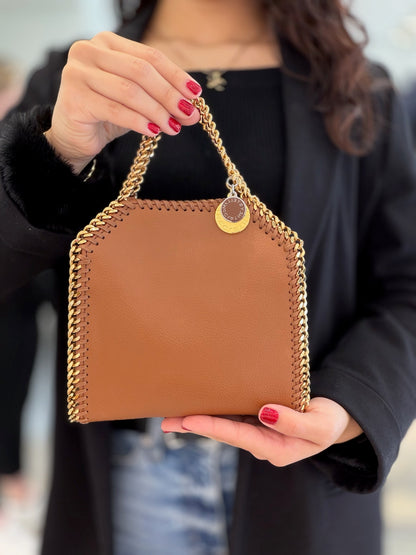 Stella McCartney Falabella Mini Tote - Tan
