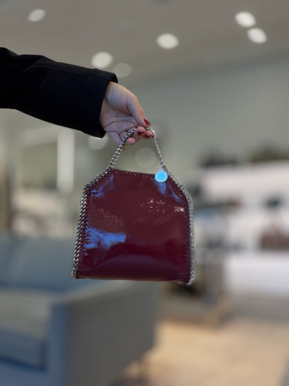Stella McCartney Falabella Mini Tote - Burgundy