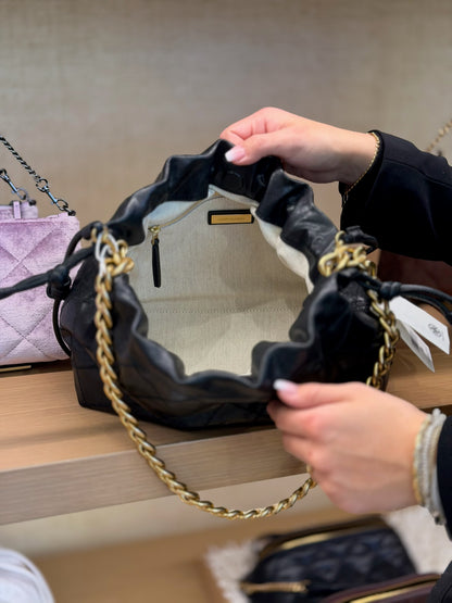 Willa Large E/W Drawstring Bag