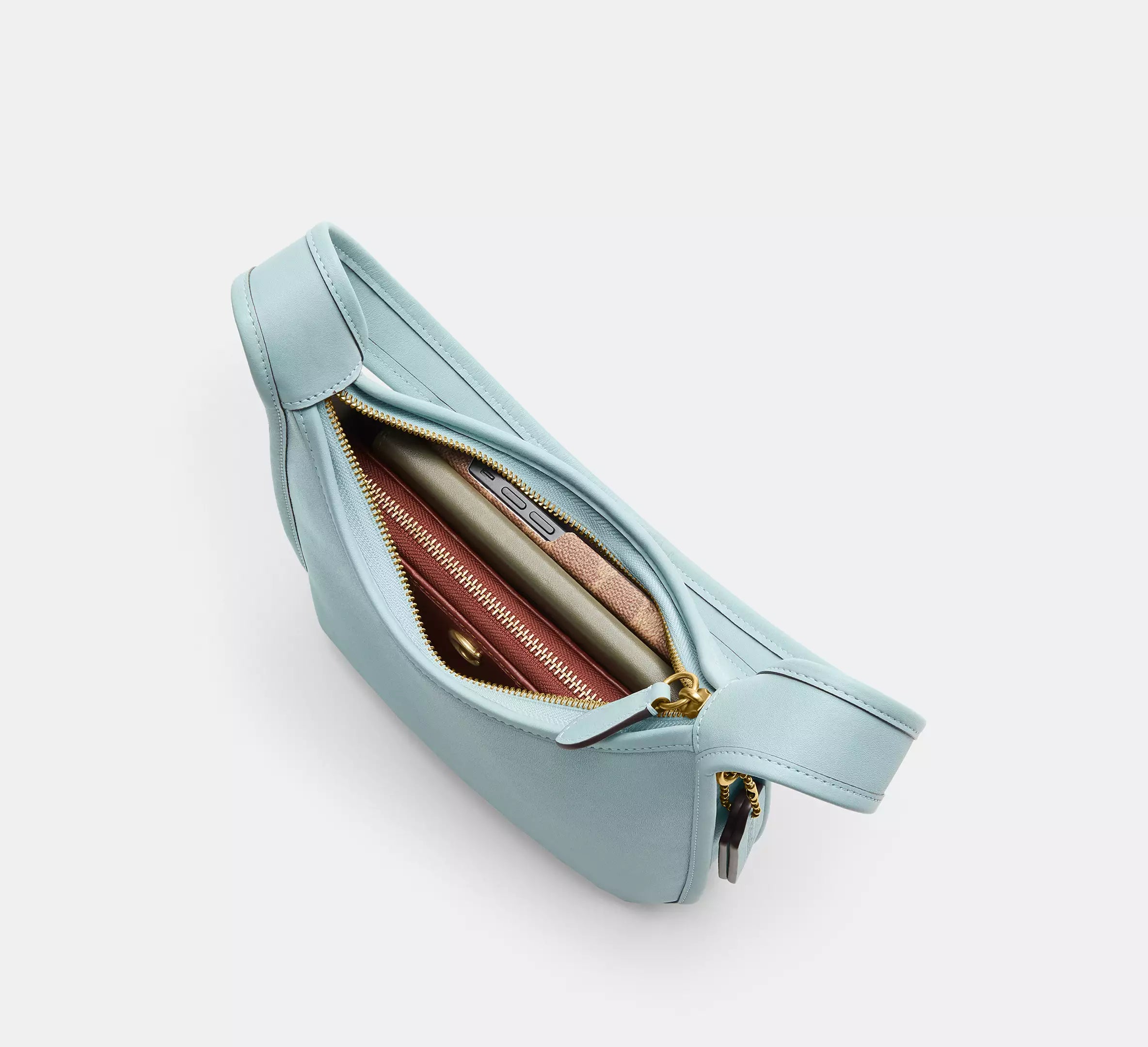 Brass/Light Blue