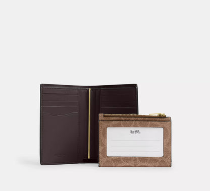 Gold/Walnut/Tan