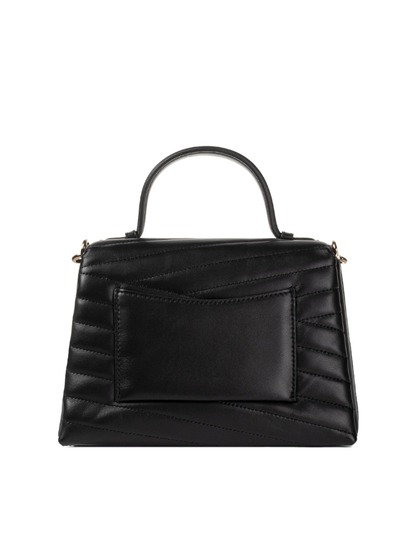KIRA CHEVRON TOP-HANDLE SATCHEL