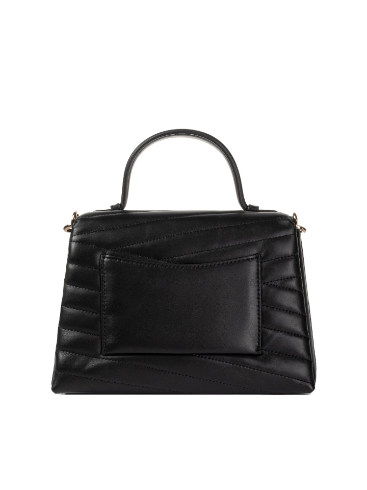 KIRA CHEVRON TOP-HANDLE SATCHEL