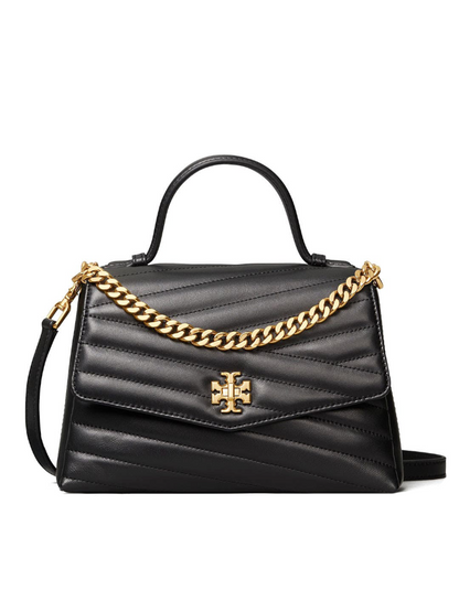 KIRA CHEVRON TOP-HANDLE SATCHEL
