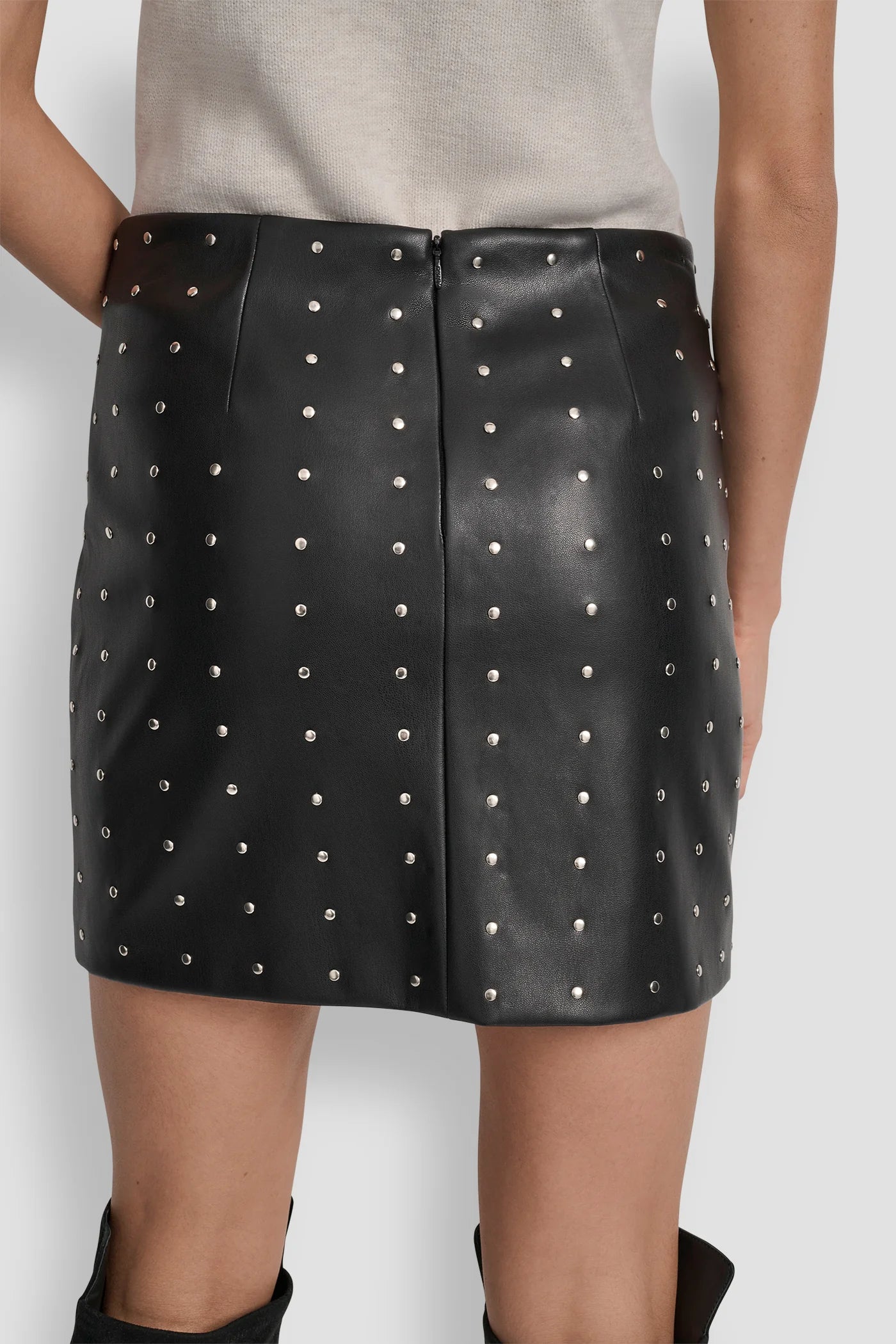black_faux_leather