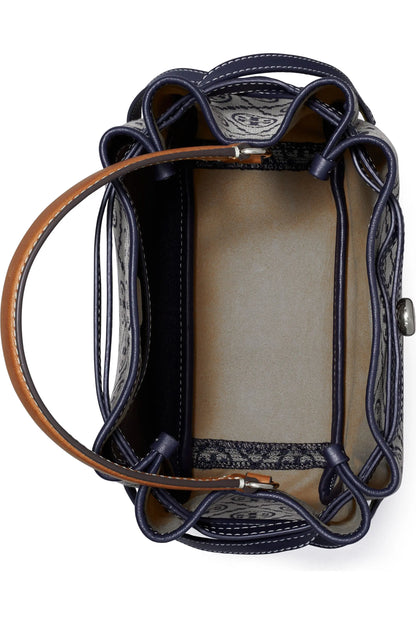 Tory Burch T Monogram Romy Bucket Bag