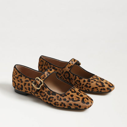 Leopard Brahma Hair Leather